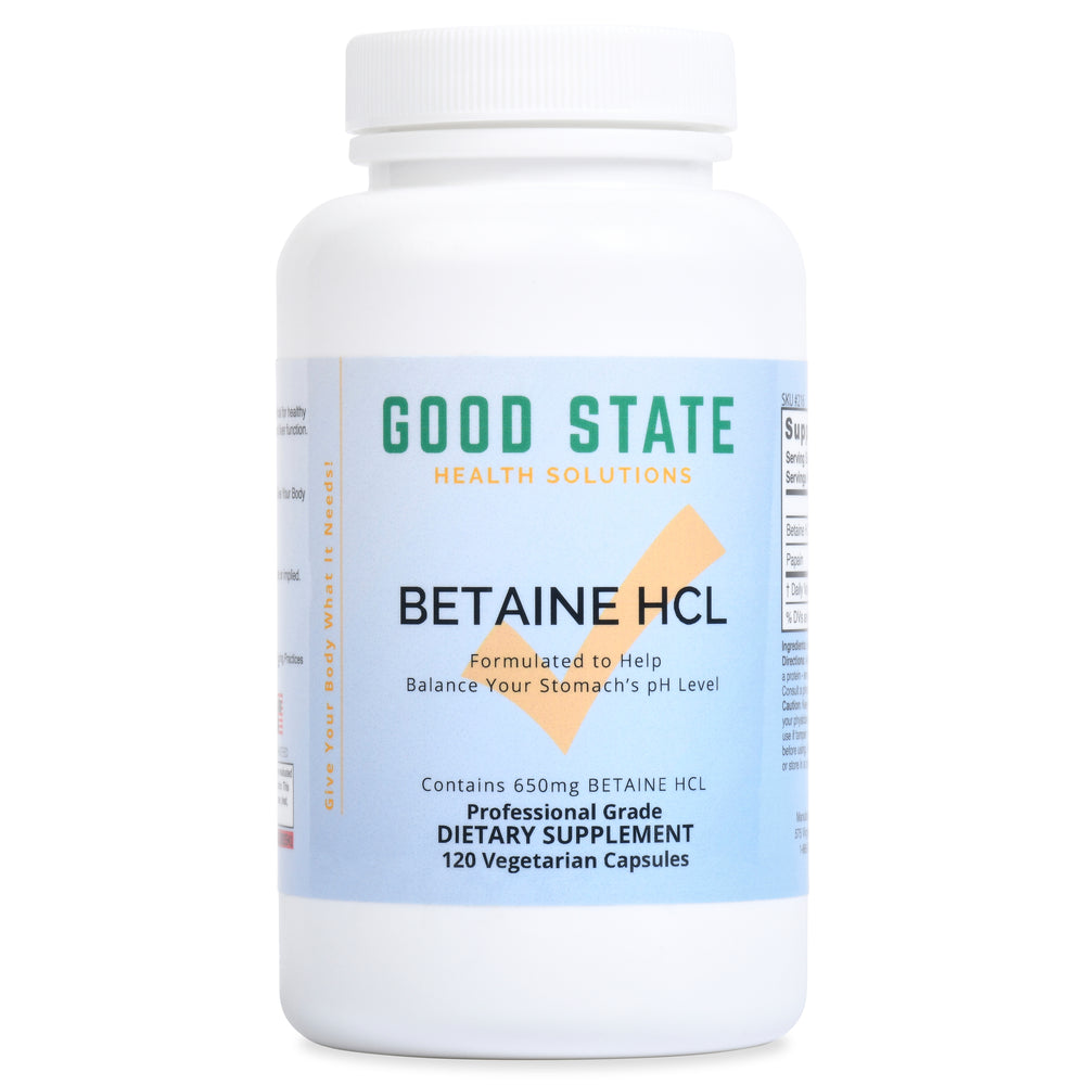Betaine HCL Mineral Supplement | 120 Count
