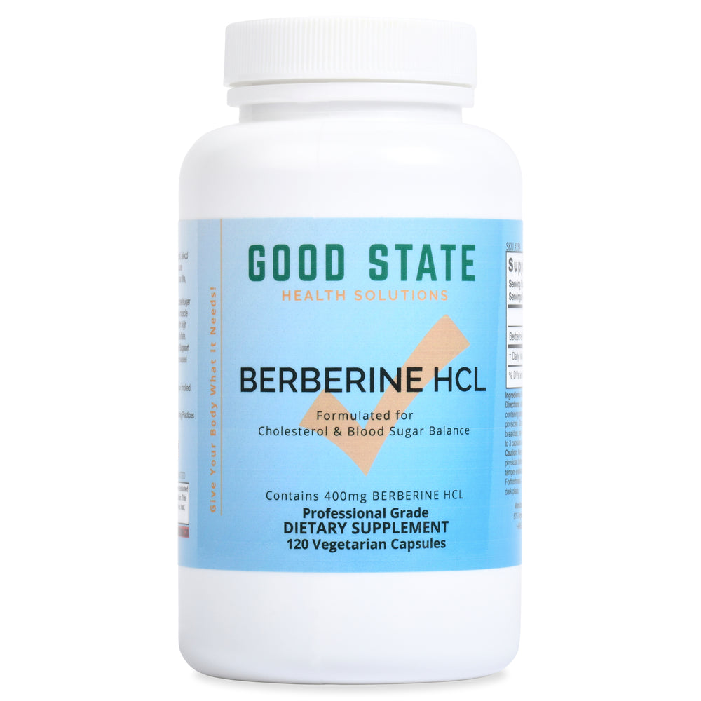 Berberine HCL 400mg | 120 Count